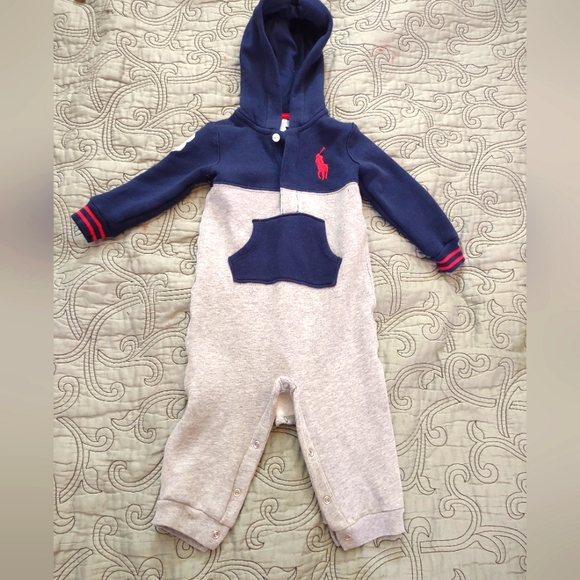 Polo Ralph Lauren Other - Polo Ralph Lauren boys romper size 9m